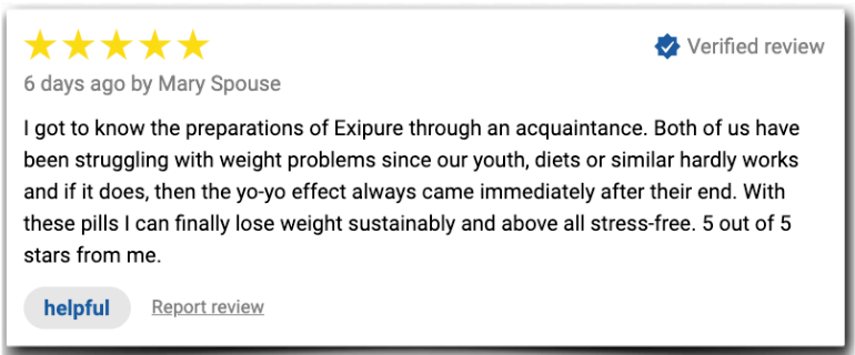 Exipure experience experiences customer review Exipure