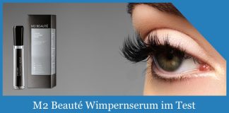 m2 beaute eyelash activating serum wimpernserum test bewertung